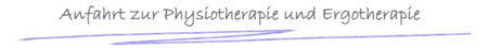 Anfahrt zur Physiotherapie und Ergotherapie - Kurzer Weg 3 - 18573 Samtens - Insel R�gen 